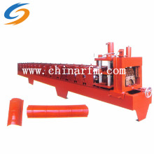 Color Steel Ridge Cap Tile Forming Machine